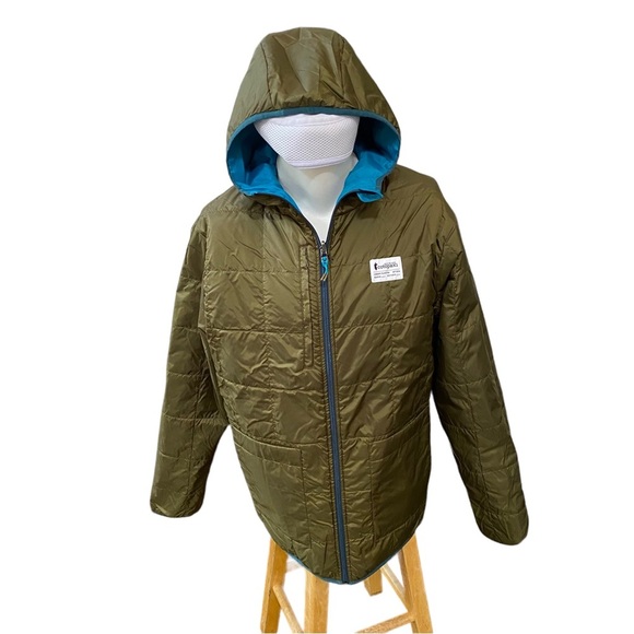 New with tag Cotopaxi reversible puffer hooded full zip jacket Sz XXL chest 46” - Picture 4 of 11